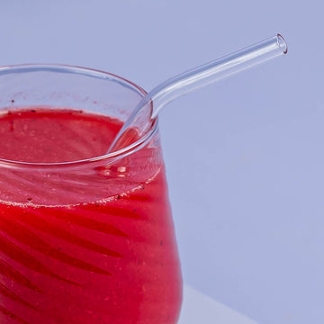 Curved Glass Straws
