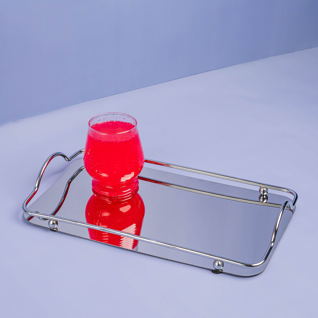 Stainless Duo Serving Trays