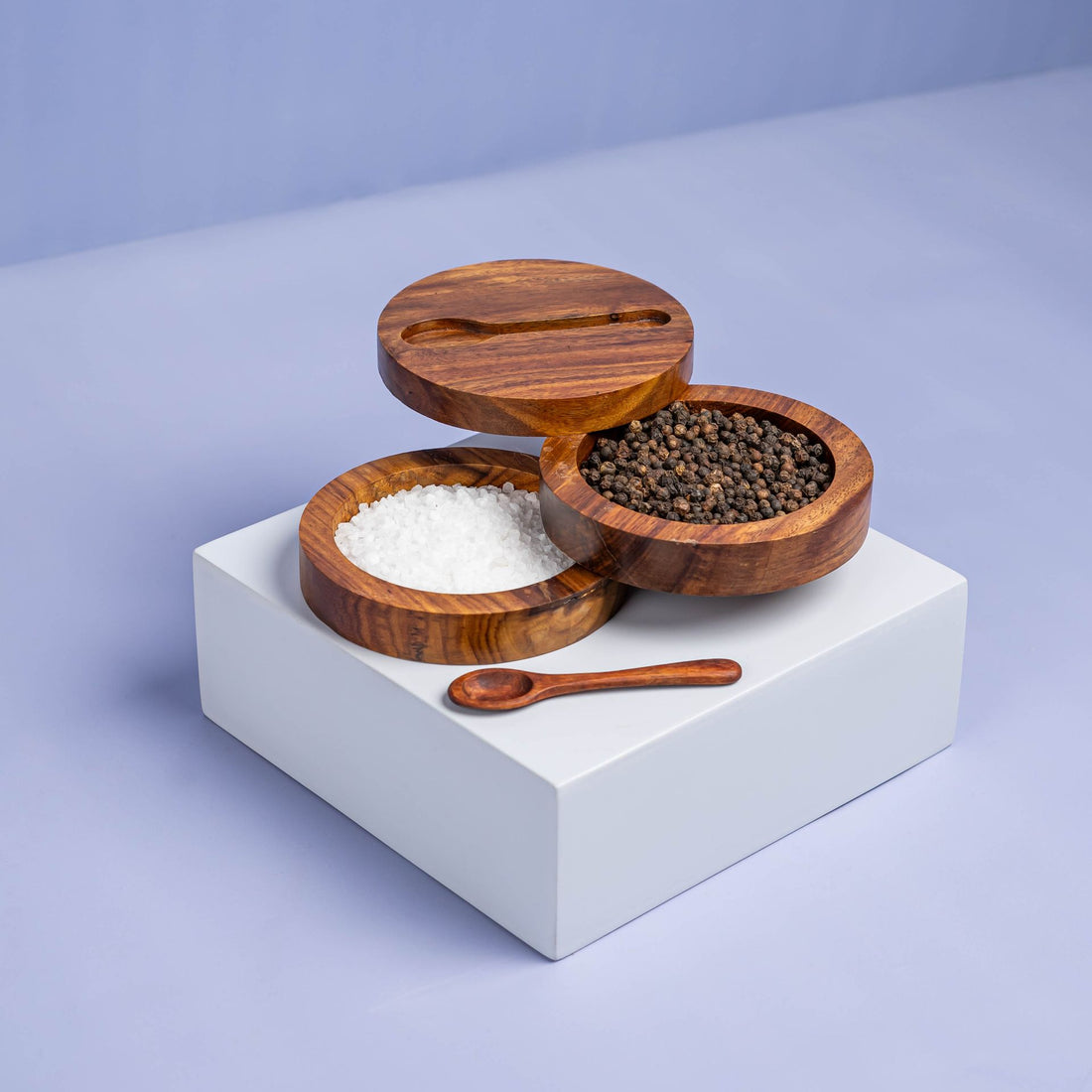 TimberTwin Salt & Pepper Container