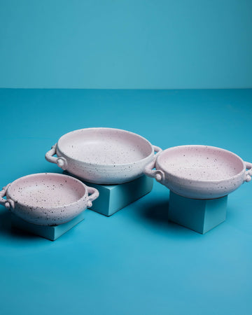 Clay Petal Serving Set