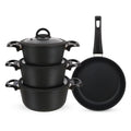 7 Pieces Set Bio Granite Black