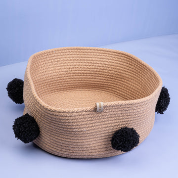 سلة تخزين FluffNest Macrame