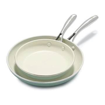 GreenLife Artizan Frying Pan Set 20/26 cm Ceramic Non-Stick PFAS-Free