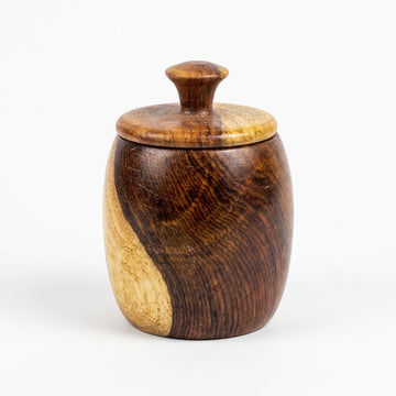 Artisan Wooden Spice Jar — HomePro Egypt (view 1)