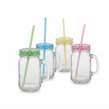 Rainbow Glass Mug