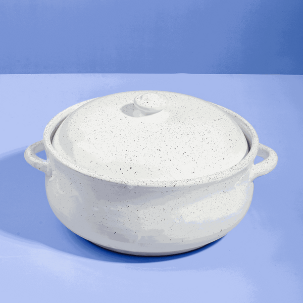 White Pottery Casserole