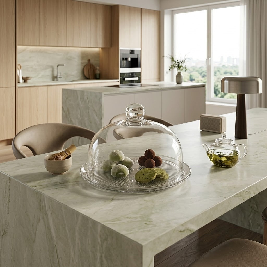 Premium Glass Cake Keeper