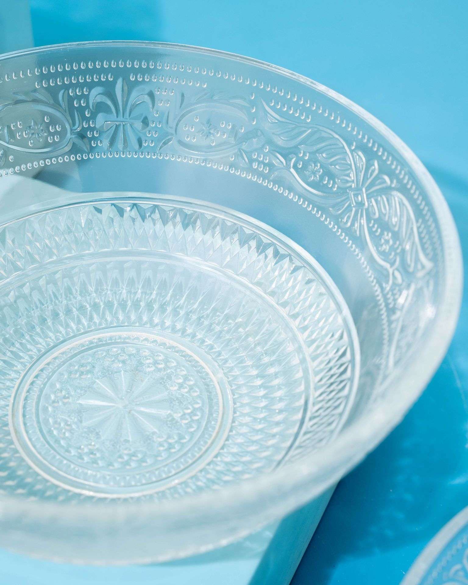 Arabesque Etch Soup Bowls Set