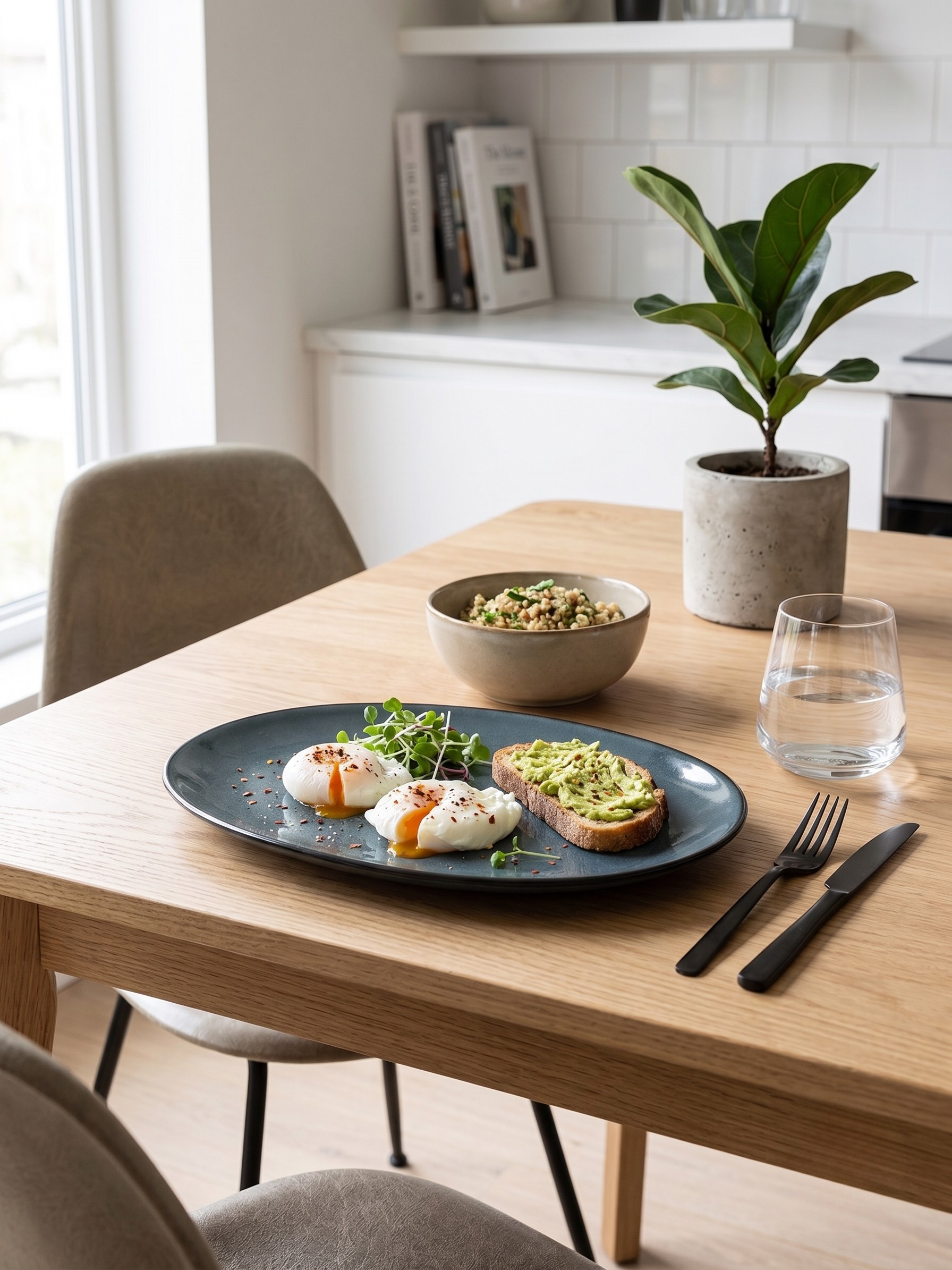 Emerald Blue Serving Platter — HomePro Egypt (view 3)