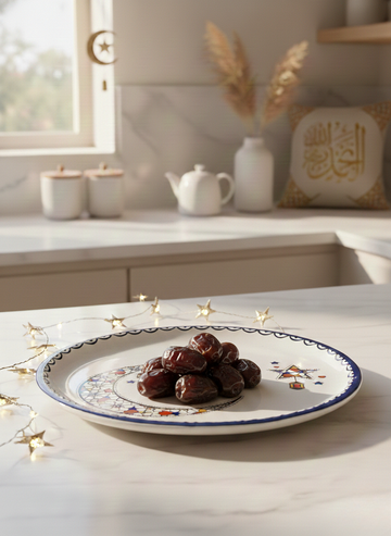 Ramadan Crescent Plate
