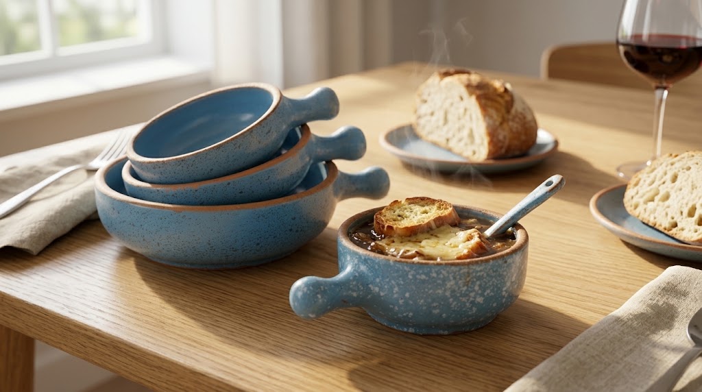 4-Pieces Pottery Ovenware Set