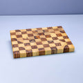 Checkered Elegance Cutting Board
