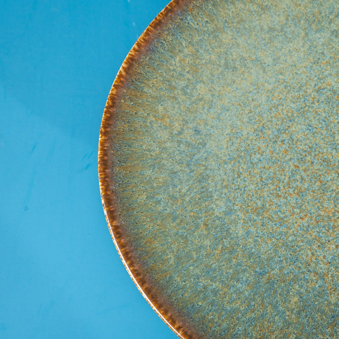 Large Emerald Green Serving Platter