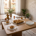 HP-AI-lifestyle 7-Pieces Desert Plates Set