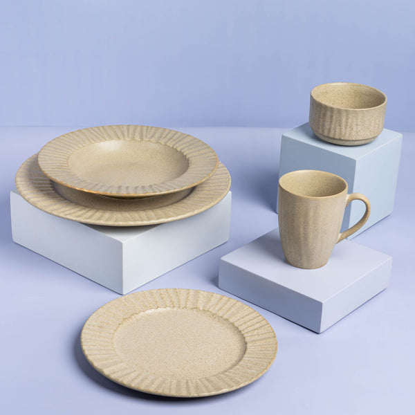 Porcelain Rustic Dinner Set