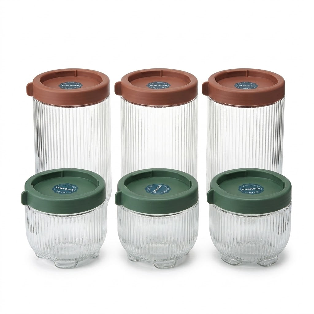 Ribbed Royale Glass Set — HomePro Egypt (view 1)