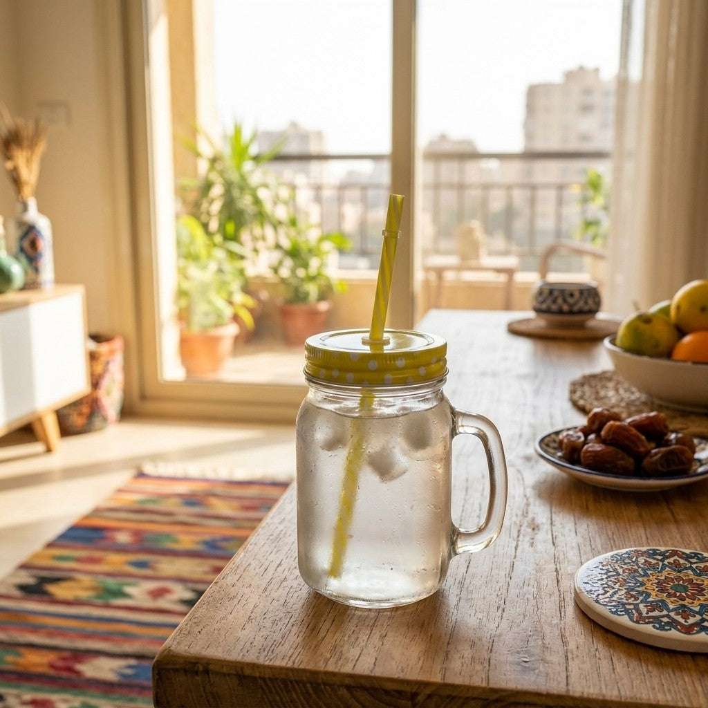 HP-AI-lifestyle Rainbow Glass Mug