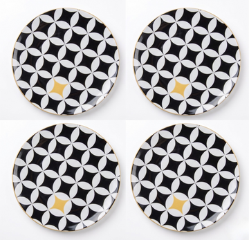 4-Pieces Starry 27 CM Plate