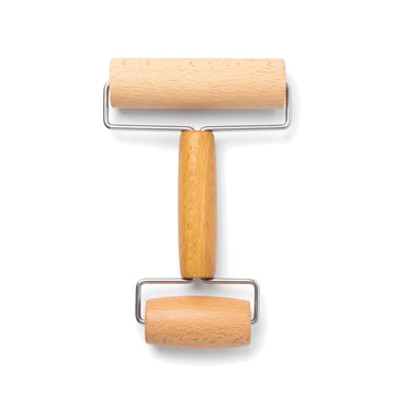 HP-AI-white Wooden Rolling Pin