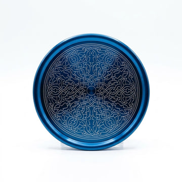 Arabesque Serving Tray - Blue