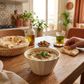 HP-AI-lifestyle Beige Plastic Bowl 350 ML