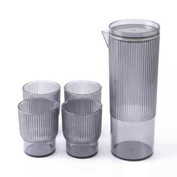 HP-AI-white Sip, Pour, Repeat Jug & Cups Set