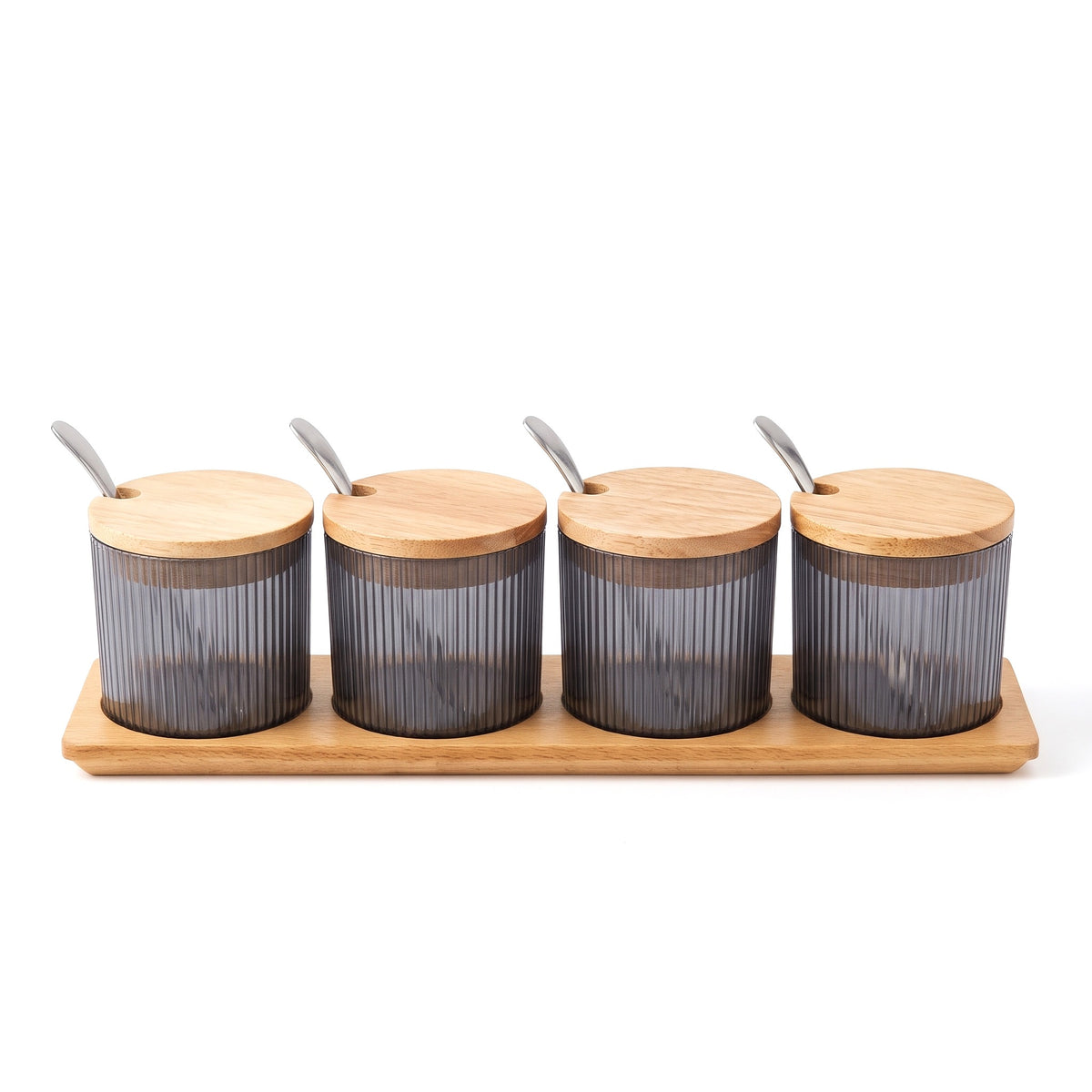 HP-AI-white Grey Stria Spice Pods Set