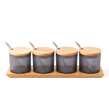 HP-AI-white Grey Stria Spice Pods Set