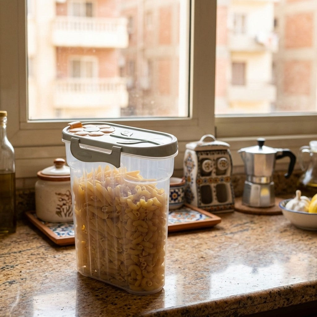 HP-AI-white Flower Storage Container