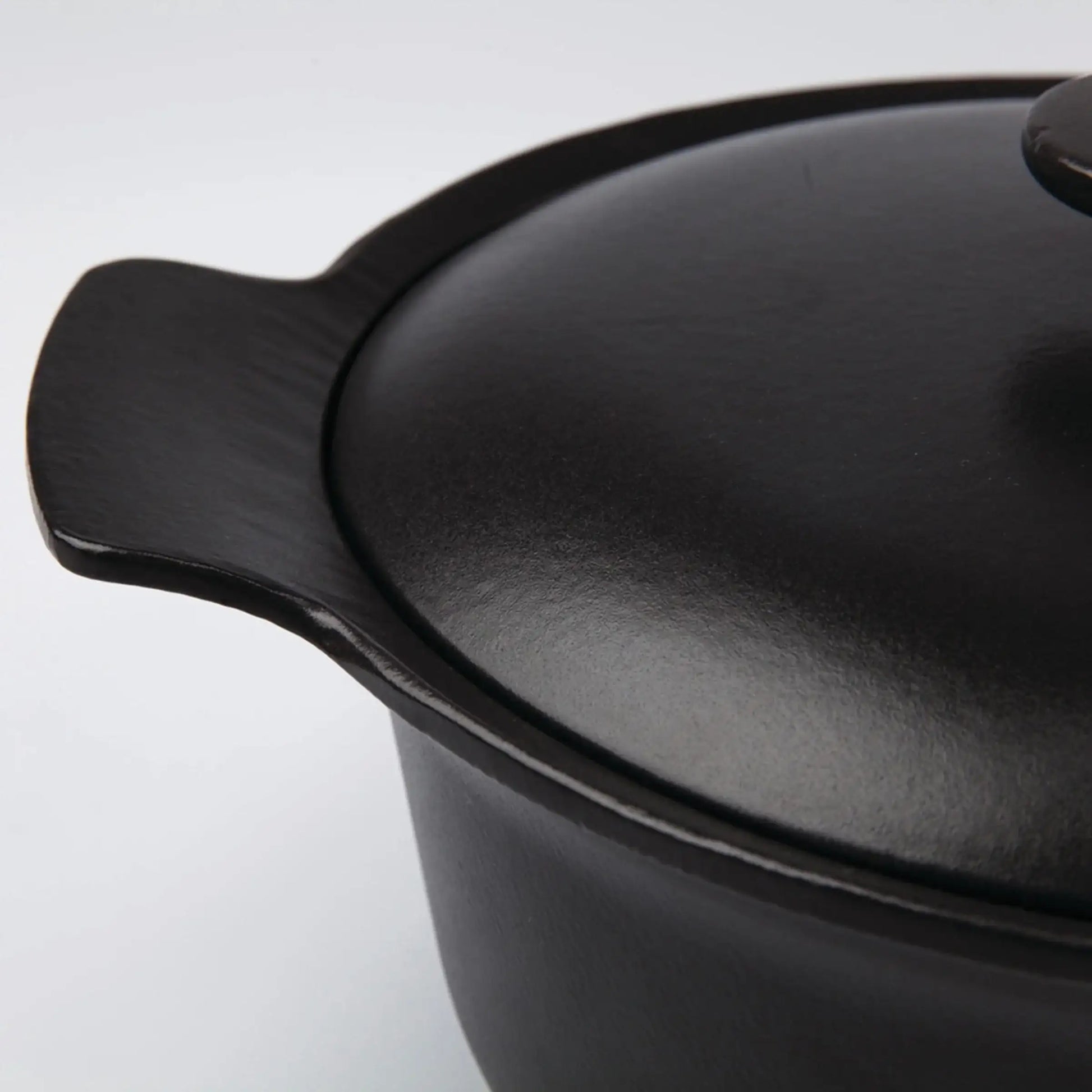 BergHOFF Oval covered casserole cast iron black 28 x 22 cm