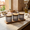 HP-AI-lifestyle Amber-Style Tidiness Jar Set