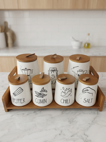 9-Pieces Flavora Storage Set