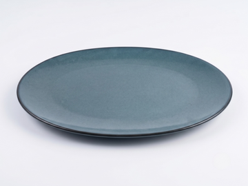 Emerald Blue Serving Platter