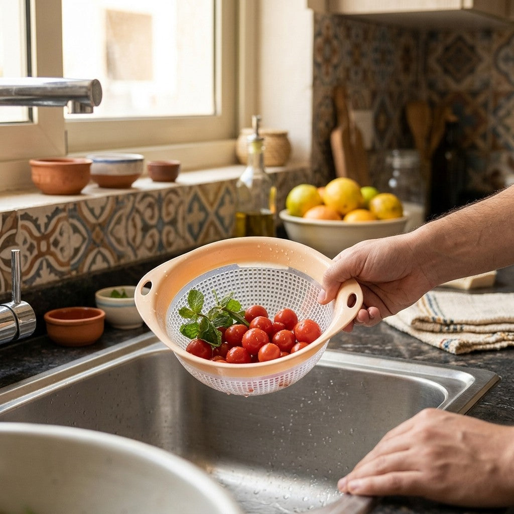 HP-AI-lifestyle FlowFit Plastic Strainer