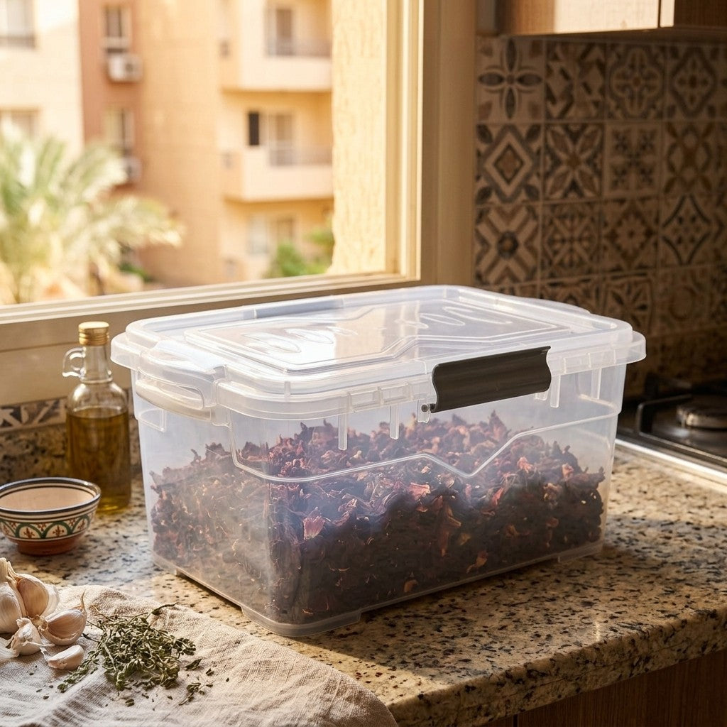 HP-AI-white ClearLock Storage Box