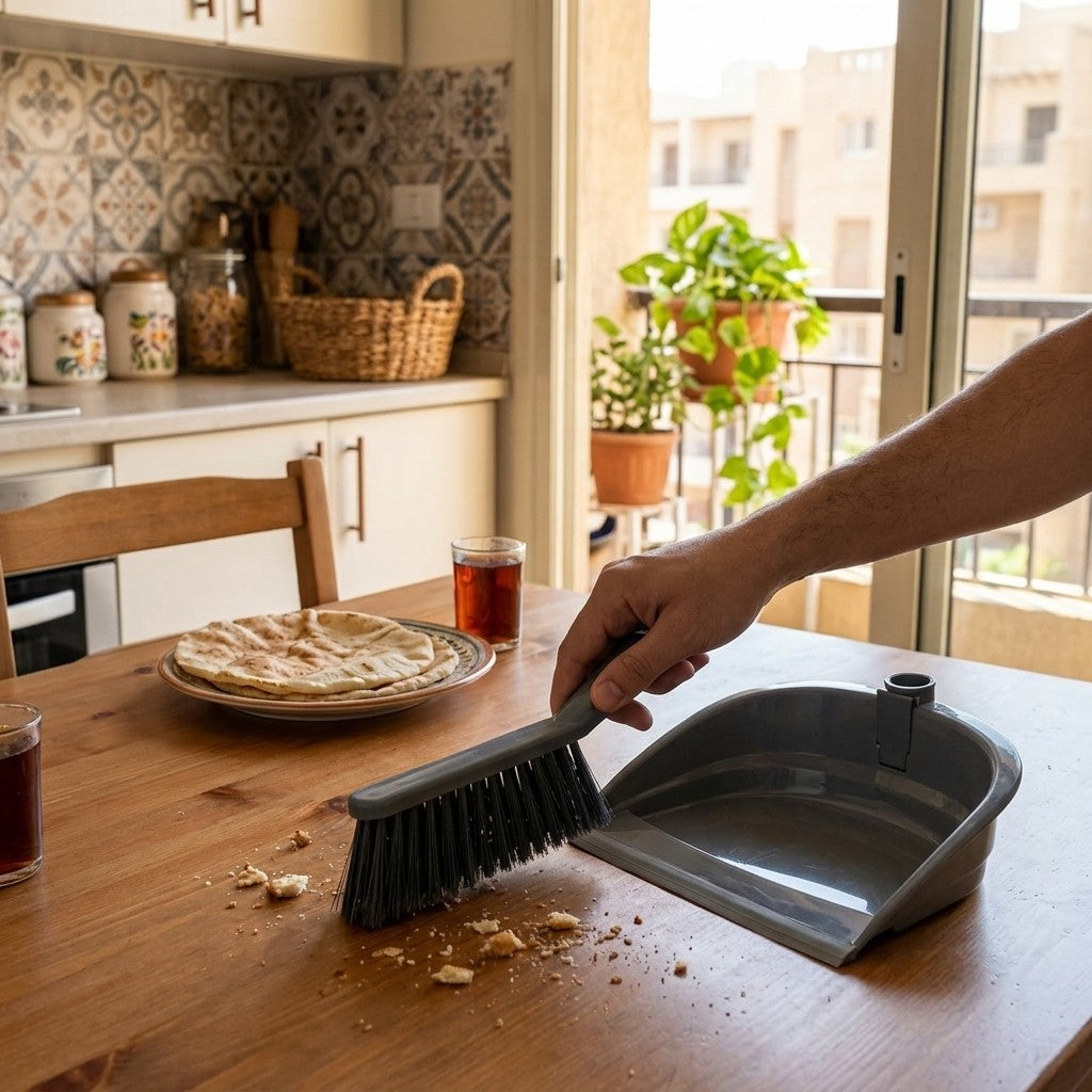 HP-AI-lifestyle Sweep-Ready Duo Dustpan and Brush Set