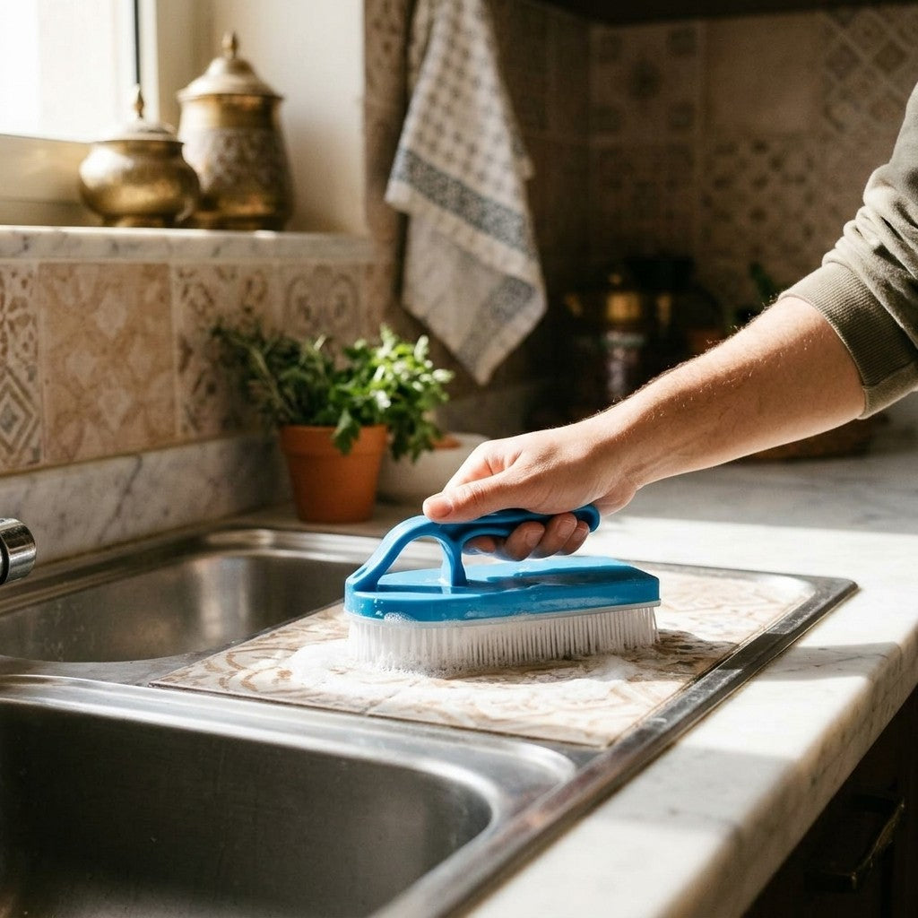 HP-AI-lifestyle GripClean Plastic Brush