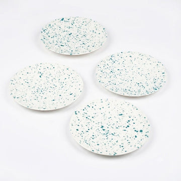 Green Dotted Porcelain Plate — HomePro Egypt (view 1)