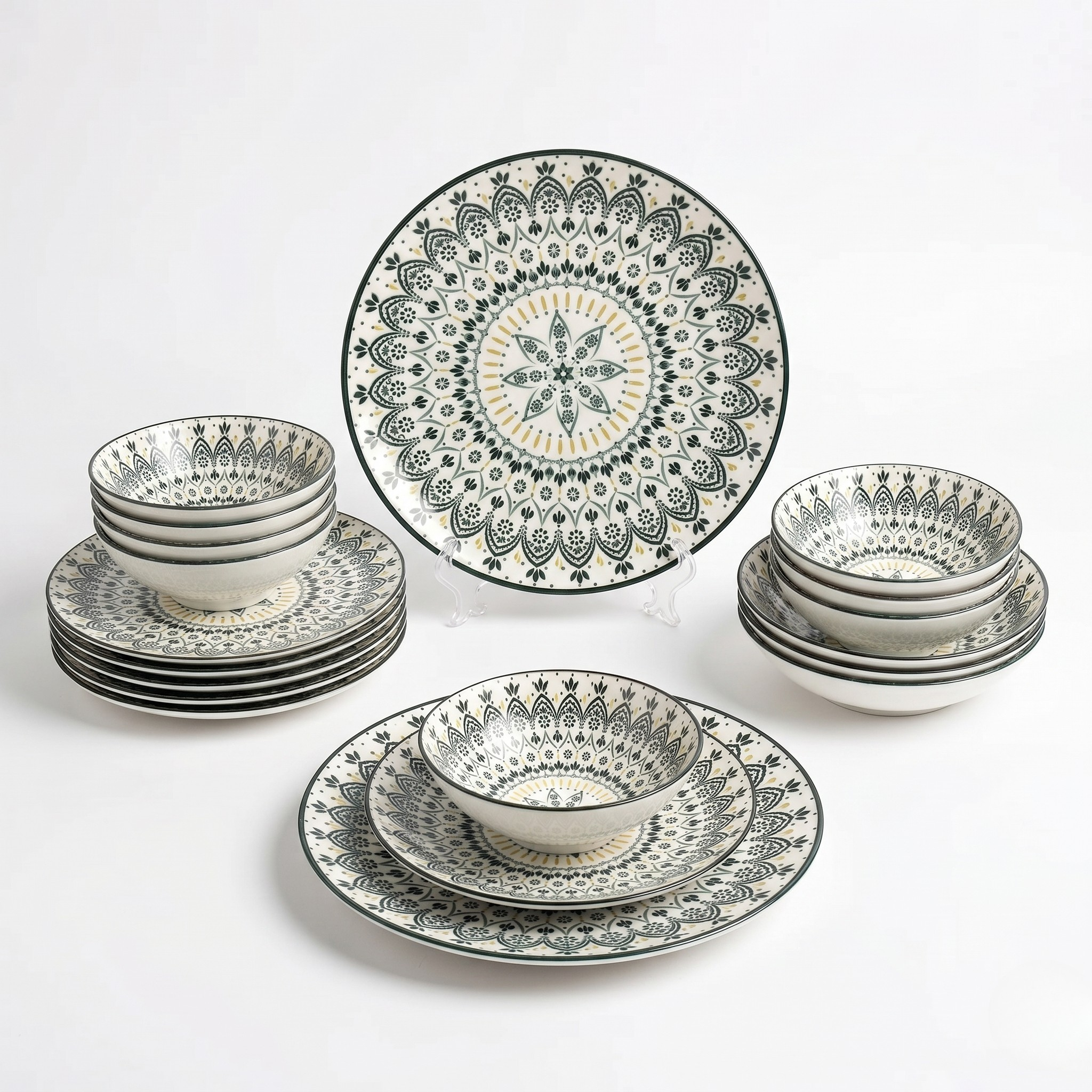 The Patterned Dinner Set – HomePro