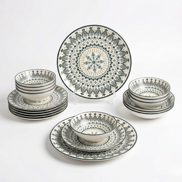 The Patterned Dinner Set