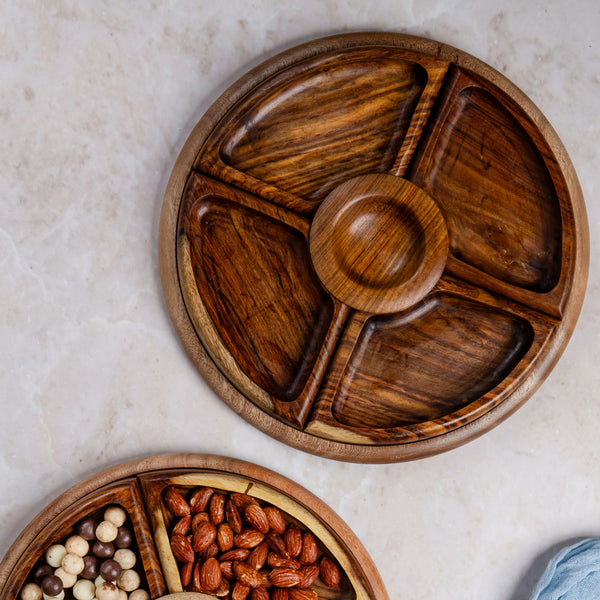 Geometrical Nuts Platter