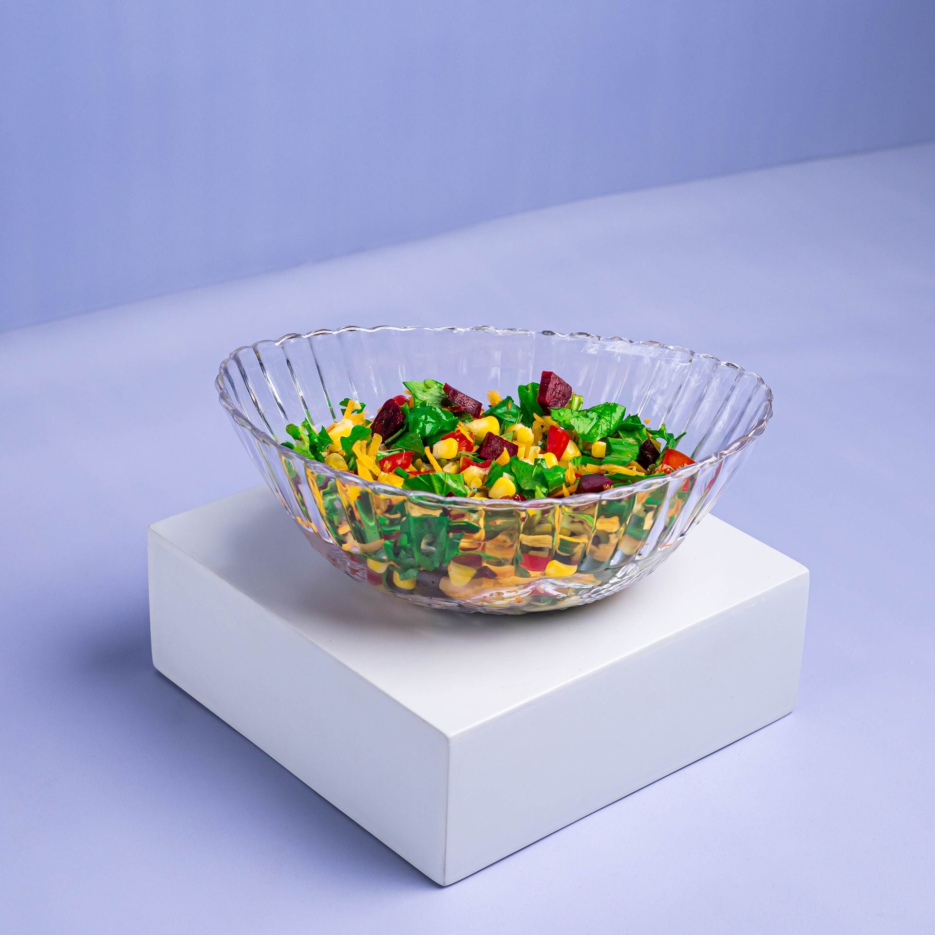 GourmetGlass Salad Dish