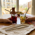 HP-AI-lifestyle Silver Sip Stainless Straw Set