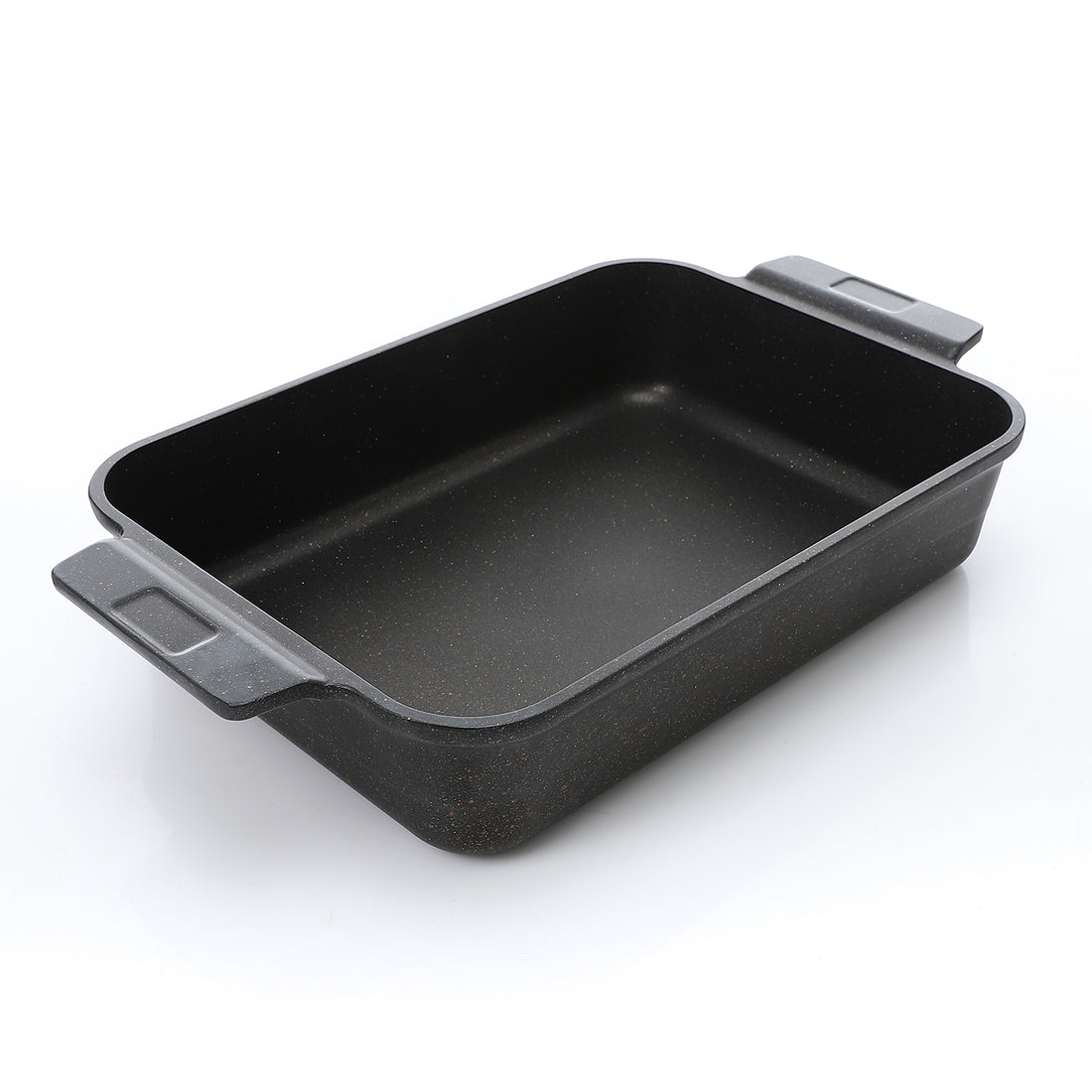 EasyCook Deep rectangular Granite tray 2 piece set