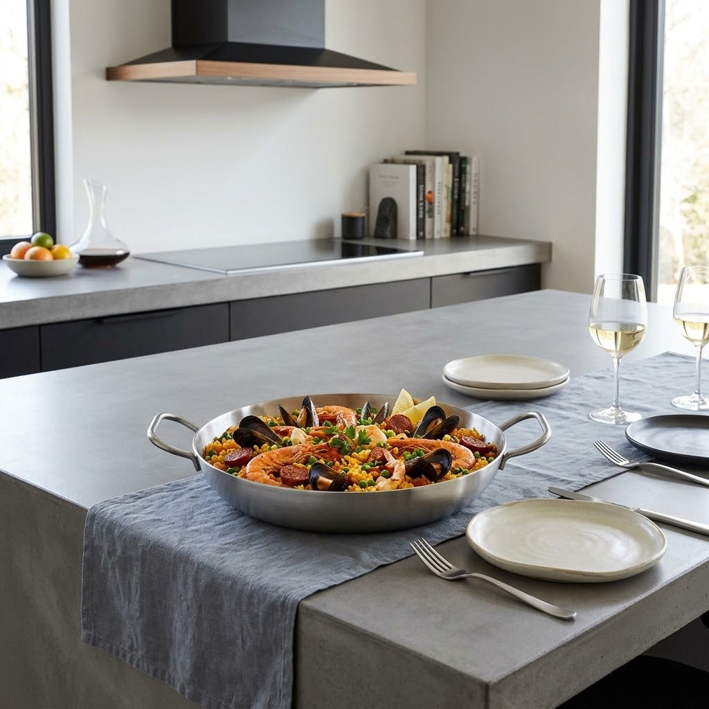 Stainless Pan 20 cm