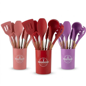 12-Piece Silicone Utensil Set