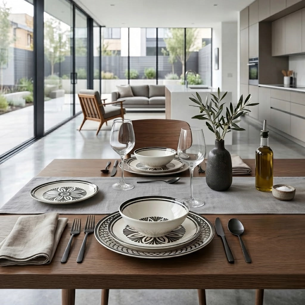 Artistic Charm Dinner Set — HomePro Egypt