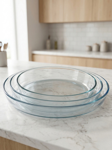RoundBake Pyrex Set