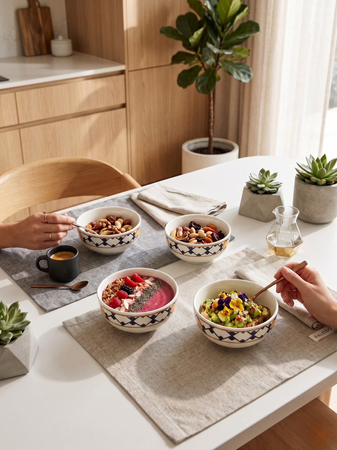 4-Pieces Starry Bowl Set