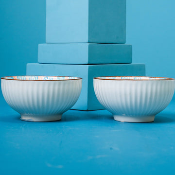Ripple Charm Porcelain Bowl
